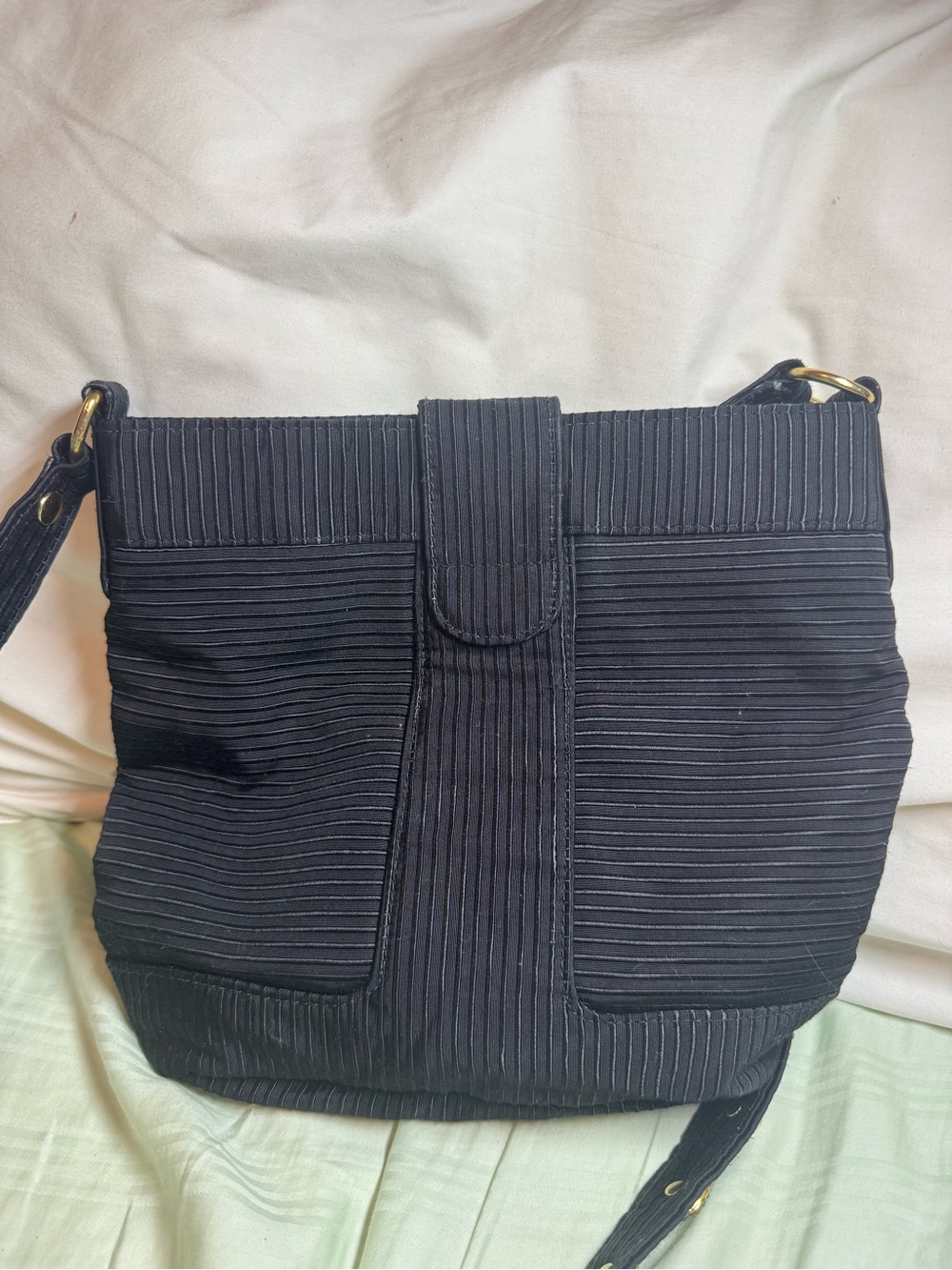 EUC Gianni Versace Couture Black Bag - Picture 2 of 6